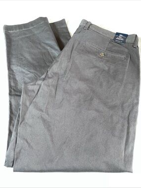 J Crew Sutton Flex Pants Men's 36x32 Cotton Flat Front Casual Chino NWT Cotton